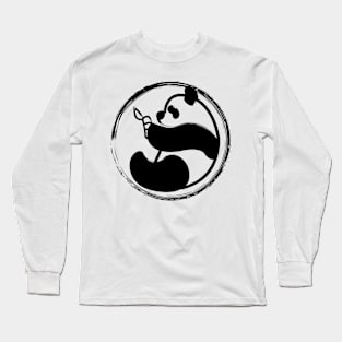 Simple Panda Long Sleeve T-Shirt